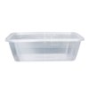 BOX GURU กล่องอาหารPP พร้อมฝา 750 ml. สีใส (25ชิ้น/แพค)