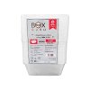 BOX GURU (B-HC1000) กล่องอาหารPP พร้อมฝา 1000 ml. สีใส (25ชิ้น/แพค)