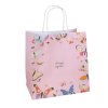BJN ถุงกระดาษหูเกลียว 23x15x23 cm. ลาย Magic Butterfly (25ชิ้น/แพ็ค)
