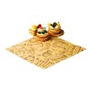BeeBox (P-BG-PL) กระดาษรองกลาง 6x6 นิ้ว ลาย Bake Gold ขนมปัง (100ใบ/แพค)