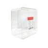 กล่องเหลี่ยม PET พร้อมฝา 106x106x50 mm.(440 ml.)