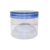 กระปุก PET พร้อมฝา 85x70 mm.(350ml.) สีน้ำเงิน (10ชิ้น/แพค)