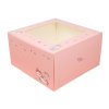 BJN กล่องเค้ก 3P ทรงสูง 26.6x26.6x15 cm. ลายเบบี้ยูนิคอร์นพิ้งค์ (10ชิ้น/แพ็ค)