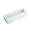 BJN กล่องพายสับปะรด 8x24x5.5 cm. ขาว (20ชิ้น/แพค)