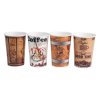 ยกลังสุดคุ้ม 20 แถว/ลัง SUPERPACK แก้วกระดาษ 16 oz. คละลาย (บรรจุ 50 ชิ้น/แพ็ค)