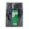 EPP หลอดงอ 8x240 mm. สีดำ (250เส้น/แพค)