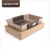 CHEFMADE WK9041 ถาดอบขนมปั๊มขึ้นรูป 13 นิ้ว (34.9x25x6.1 cm.)