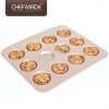 CHEFMADE WK9405 พิมพ์วูปปี้พาย 12 Cup Non-stick Whoopie Pan