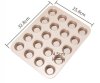 CHEFMADE WK9753 พิมพ์มัฟฟิน non-stick 20 ช่อง (Mini Muffin Pan)