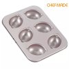 CHEFMADE WK9841 พิมพ์เค้กมะนาว 6 หลุม เคลือบ Non-stick Premium Grade