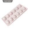 CHEFMADE WK9849 พิมพ์ขนมไข่ฝรั่งเศส มาเดอลีน (Madeleine) 12 ช่อง