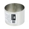 BAKEST พิมพ์วงแหวน S/S (2.5นิ้ว) 65x50 mm.