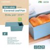 CHEFMADE WK10045 Non-stick Covered Loaf Pan (GREEN)