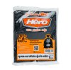 Hero ถุงขยะดำหนาพิเศษ 1กก. 30x40 นิ้ว (รุ่นประหยัด,คุ้ม)