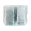KP (KC-24) กล่องพลาสติก PET ฝาล็อค 90x90x54 mm. (50ใบ/แพค)