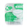 KP (KC-24) กล่องพลาสติก PET ฝาล็อค 90x90x54 mm. (50ใบ/แพค)