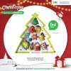 พิมพ์กดคุกกี้ลายคริสมาสต์ Christmas Tree (10 ชิ้น/เซ็ต) (SEASONAL)
