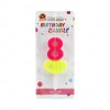 เทียนตัวเลขหัวใจเลข HBD 8(IO.126) (สีพาสเทล)