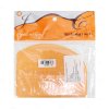 BAKEST 9839 ตัดแป้งซิลิโคนสีส้ม ทรงโค้ง ขนาด 128x98mm.