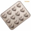 CHEFMADE WK9422 พิมพ์ Madeleines รูปหัวใจ 12 ช่อง