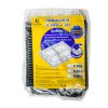 ยกลังสุดคุ้ม 8 แพค/ลัง EXCEL กล่องอาหาร 3 ช่อง PP สีดำ ฝา PET Anti Fog