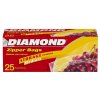 Diamond ถุงซิบ Storage ขนาดกลาง (25+5ใบ/กล่อง)