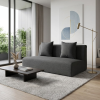MONO BLOCK Sofa โซฟาดีไซน์เรียบหรูในแบบ Contemporary พนักพิงเรียบสะอาดตา