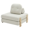 Nori Sofa โซฟา 2 ที่นั่ง ปรับเป็นเตียงได้ ดีไซน์มินิมอลอบอุ่น รหัส BRD001
