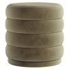 Stool Donut เก้าอี้สตูลนั่ง บุฟองน้ำนุ่ม โครงสร้างไม้ หุ้มผ้า Polyester 100%