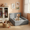เตียงสัตว์เลี้ยงพรีเมียม (Luxury Pet Bed) ดีไซน์มินิมอล นุ่มสบาย รองรับสรีระได้ดีเยี่ยม สำหรับสุนัขและแมว รหัส BR6003