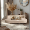 โซฟาสัตว์เลี้ยงระดับพรีเมียม (Luxury Pet Sofa) ดีไซน์มินิมอล ทรงโค้งมน นุ่มสบาย รองรับสรีระได้ดีเยี่ยม รหัส BR6006