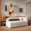 โซฟา 2 ที่นั่งสไตล์มินิมอล (Minimalist Cozy Sofa) ดีไซน์เรียบง่าย อบอุ่น นุ่มสบาย รหัส BR2018