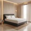เตียงนอนมินิมอลบุนุ่ม (Minimalist Upholstered Bed) ดีไซน์เรียบหรู อบอุ่น มีให้เลือก 3 ขนาด รหัส BR3012, BR3011 และ BR3010