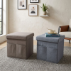 Stool Box เก้าอี้สตูล โครงไม้ ดีไซน์ทันสมัย ทรงสี่เหลี่ยม มีช่องเก็บของในตัว