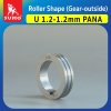Roller  Shape U-1.2/1.2mm PANA (Gear-outside)