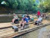 Bamboo rafting