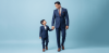 Gaya Kompak Ayah dan Anak dengan Outfit Jas Senada | houseofcuff formale