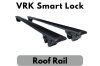 แร็คหลังคา VRK รุ่น Smart Lock Roofrail แร็คหลังคามือสอง วีอาร์เค roofrackbar ติดหลังคารถยนต์ ติดตั้ง ได้กับรถทุกรุ่น