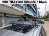 แร็คหลังคา VRK RoofRack รุ่น TRAY001 Black Color 100x150 cm