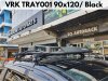 แร็คหลังคา VRK Roofrack รุ่น TRAY001 Black Color 90x120 cm