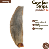 Cow Ear Strip หูวัวอบแห้งหั่นชิ้น 1ชิ้น