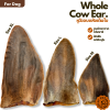 Whole Cow Ear หูวัวอบแห้งเต็มชิ้น