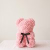 Pink Rose Eternal Teddy Bear - Perfect for Anniversary