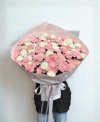 Big Blush Carnation Bouquet