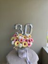 Pastel Tone Flower Box + Balloon