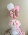 40 Roses Flower Box + Balloon