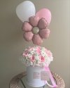 40 Roses Flower Box + Balloon