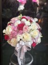 Vase Shades of Pink Perfect for Celebration