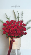 40 Roses Flower Box