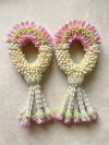 Soft Pink Petal & Jasmine Fresh Garland